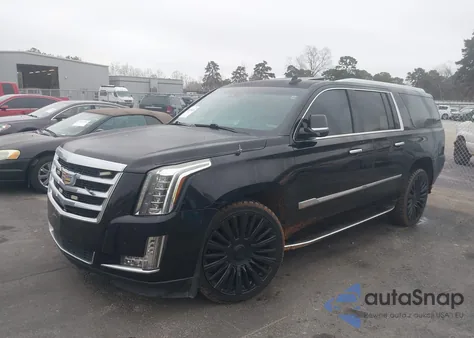 2015 Cadillac Escalade Esv Premium z USA, uszkodzony, nr VIN 1GYS4TKJ7FR693961